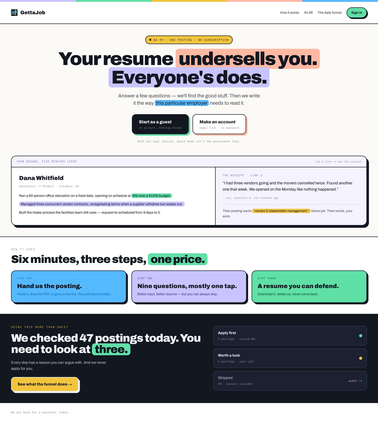 GettaJob preview